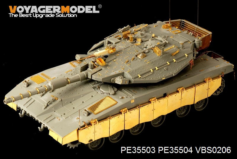 Voyager Model PE35504 IDF Merkava Mk.3D MBT side skirts For MENG TS-001 1/35 – image 2