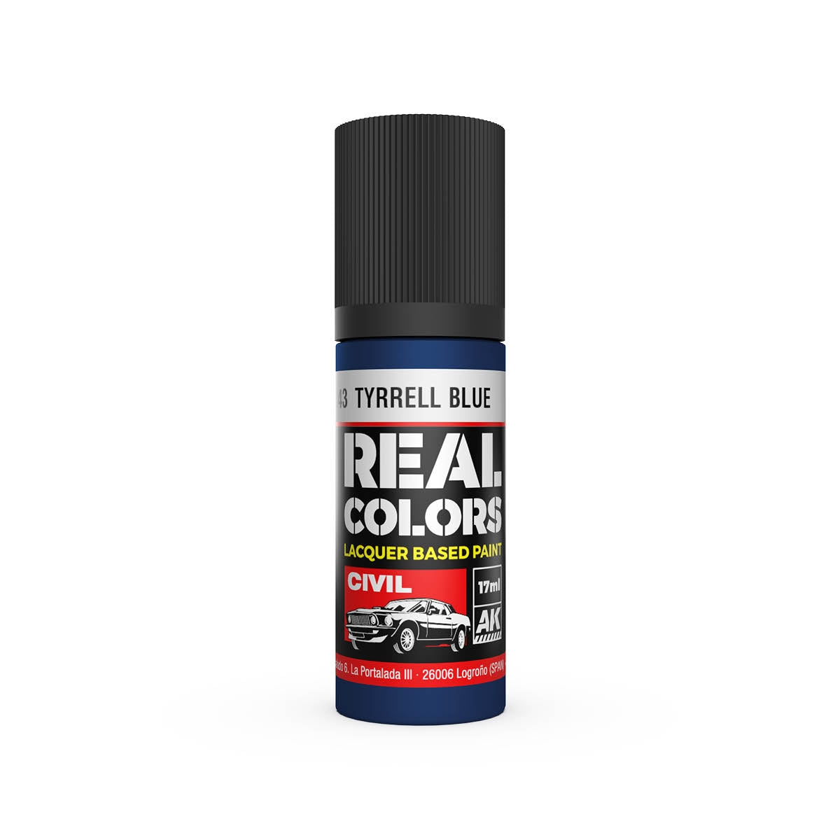 AK Interactive RC843 Tyrrell Blue 17 ml – Bild 2