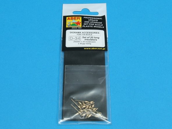 Aber 35D34 Set of 20 long insulators 1/35 – immagine 3