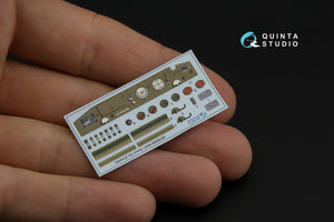 Quinta Studio QD35088 M3A1 Scout 3D-Printed &amp;amp; coloured Interior on decal paper (Zvezda) 1/35 – immagine 11