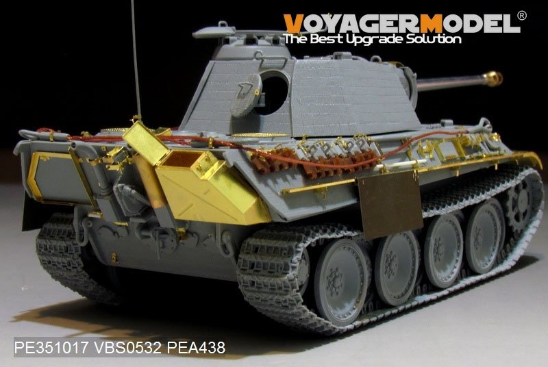 Voyager Model PE351017 WWII German Panther G Early ver.Basic upgrade set (For TAKOM 2119/2134) 1/35 – immagine 5