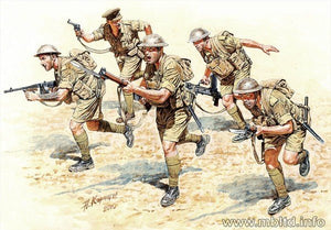 Master Box 3580 British Infantry in action (North Africa 1941-1943). Desert Battles. Kit 2 1/35 – Bild 2