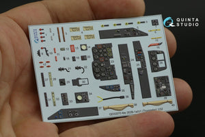 Quinta Studio QD32070 Me 262B1a/U-1 3D-Printed &amp;amp; coloured Interior on decal paper (Trumpeter) 1/32 – immagine 9
