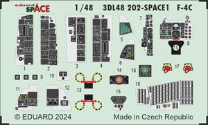 Eduard 3DL48202 F-4C SPACE HOBBY 2000, ACADEMY 1/48 – immagine 3