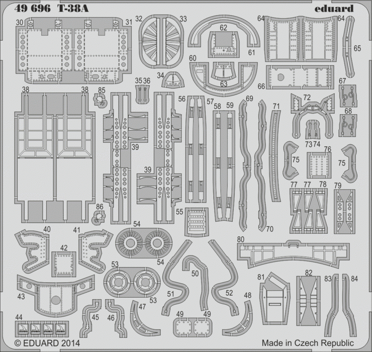 Eduard 49696 T-38A SA TROMPETTE 1/48 – image 2