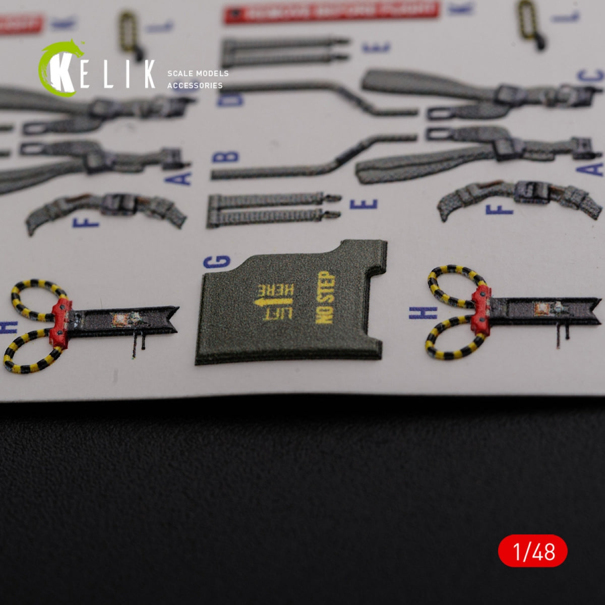 KELIK K48089 F-4J &amp;quot;Phantom II&amp;quot; interior 3D decals for Academy kit 1/48 – image 9
