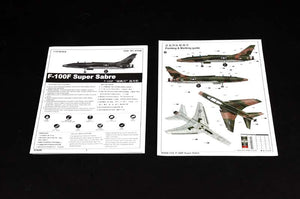 Trumpeter 01650 F-100F Super Sabre 1/72 – zdjęcie 3