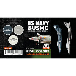 AK Interactive RCS117 US Navy &amp;amp; USMC Aircraft Colors 1945-1980 3x17ml – zdjęcie 2