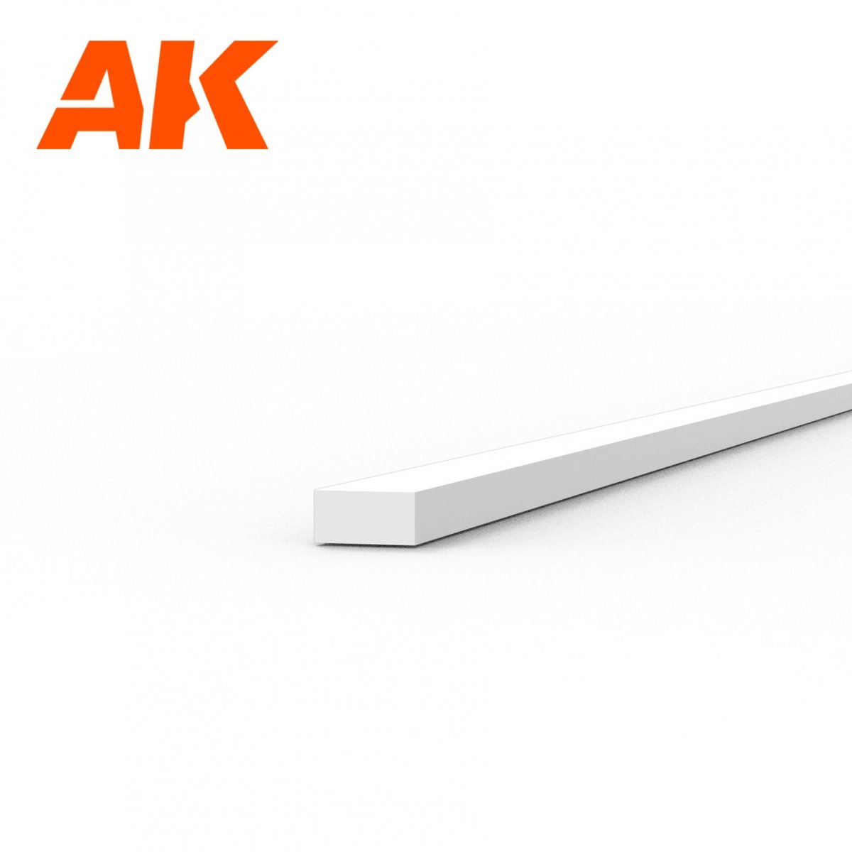 AK Interactive AK6508 STRIPS 0.50 X 1.00 X 350MM – STYRENE STRIP – (10 UNITS) – Bild 2