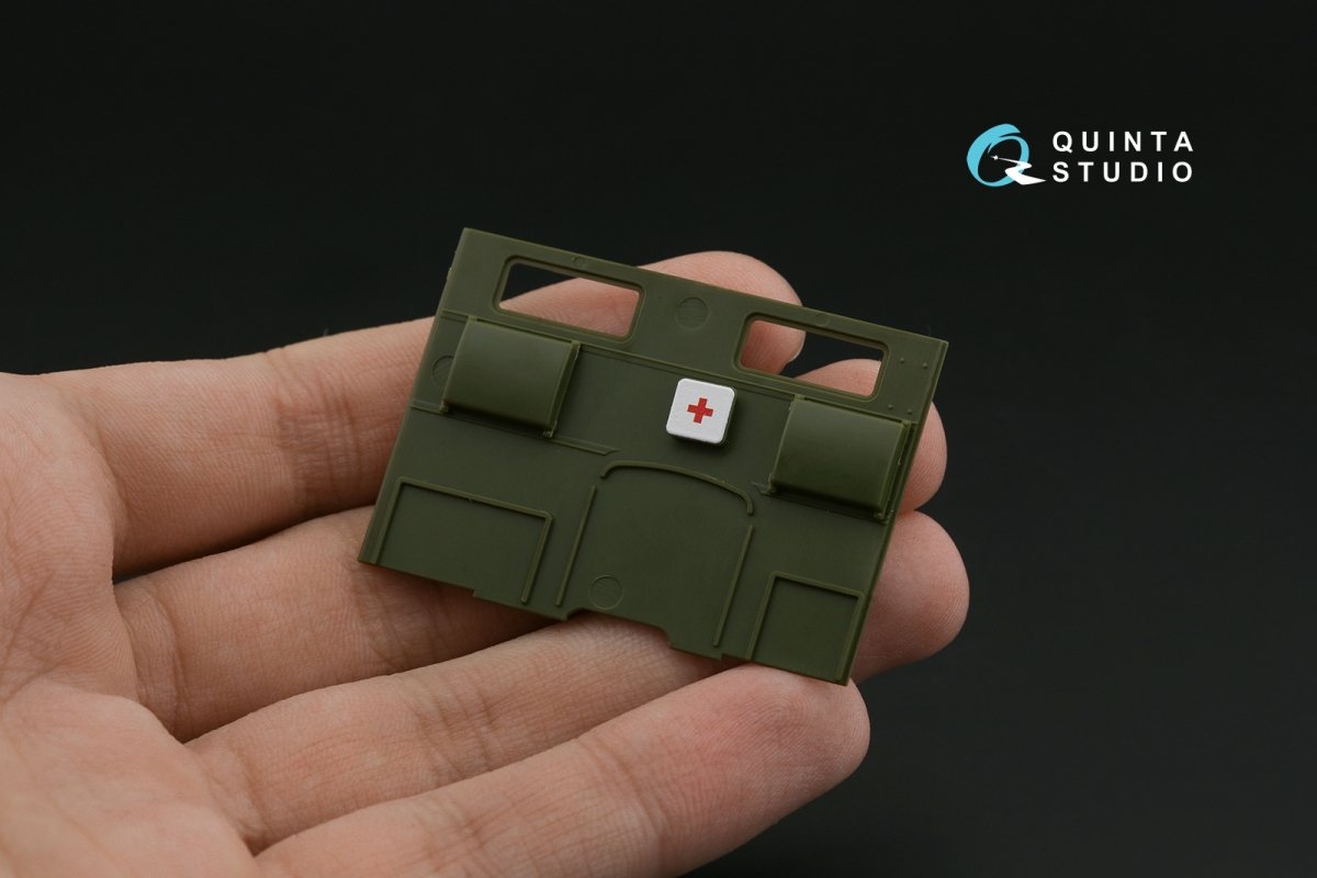 Quinta Studio QD35095 STZ-5 BM-13 3D-Printed &amp;amp; coloured Interior on decal paper (Zvezda) 1/35 – immagine 7