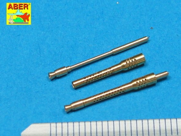 Aber A32006 Set of 2 barrels for German 13mm aircraft machine guns MG 131 (middle type) 1/32 – Bild 3