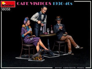 MiniArt 38058 CAFE VISITORS 1930-40S 1/35 – imagen 6