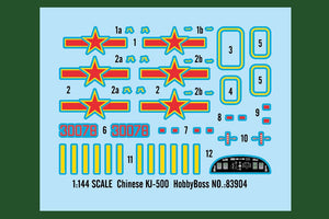 Hobby Boss 83904 Chinois (Shaanxi) KJ-500 1/144 – image 4