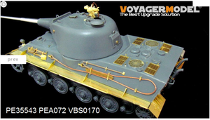 Voyager Model PE35543 WWII German Pz.Kpfw.VII lowe Super Heavy tank For Amusing hobby 35A005 1/35 – immagine 3