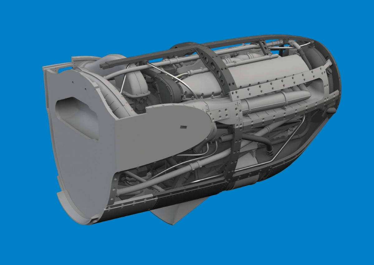Eduard 6481036 P-38F/ G left engine PRINT TAMIYA 1/48 – imagen 4