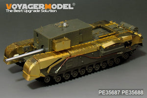 Voyager Model PE35688 WWII British Churchill 3inch gun 20 CWT Gun Fenders For AF35253 1/35 – imagen 2