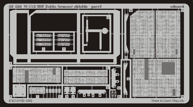 Eduard 35439 M-35A1 Gun Truck 1/35 AFV Club – zdjęcie 3