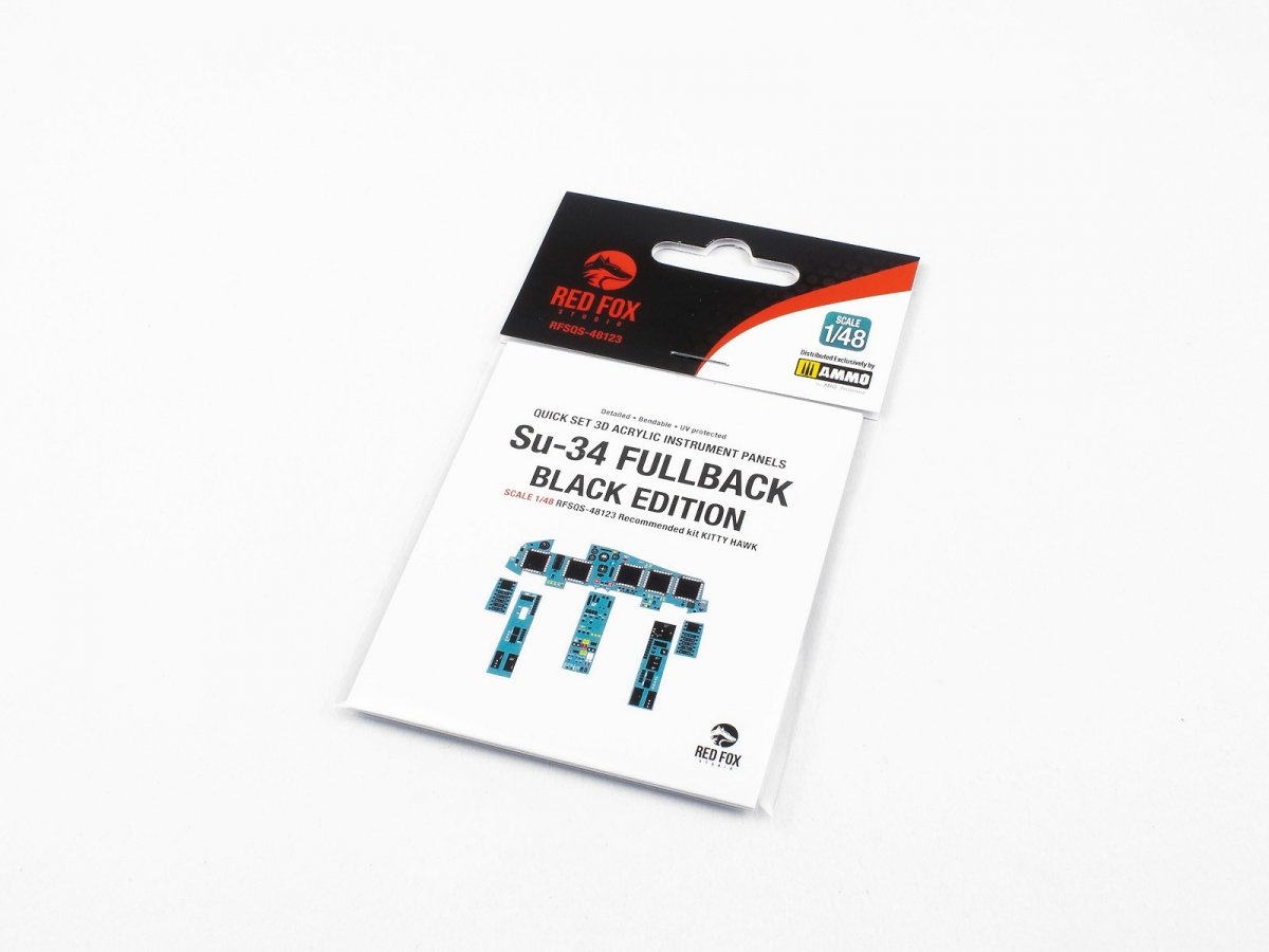 Red Fox Studio QS-48123 Su-34 FULLBACK BLACK EDITION Kitty Hawk 1/48 – Bild 2