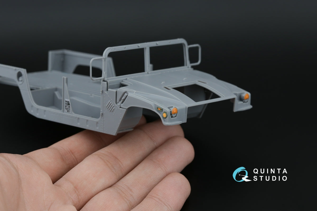 Quinta Studio QD35154 Humvee family 3D-Printed &amp;amp; coloured Interior on decal paper (ICM) 1/35 – immagine 7