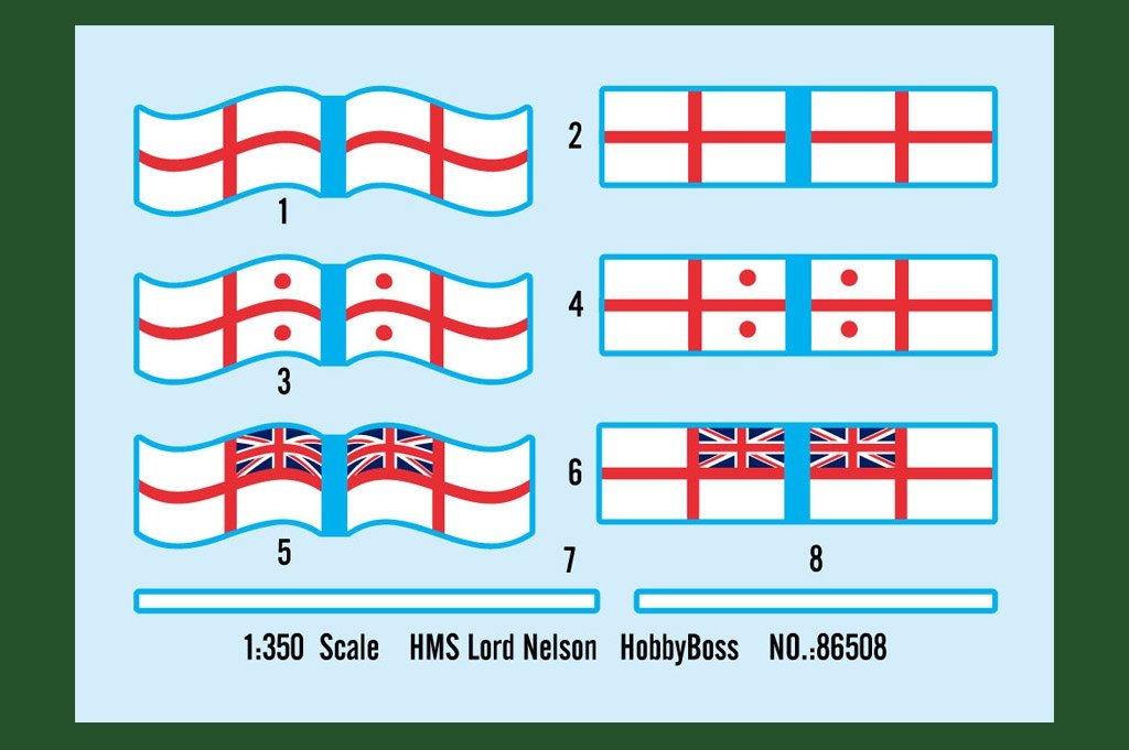 Hobby Boss 86508 HMS Lord Nelson 1/350 – imagen 3