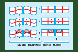 Hobby Boss 86508 HMS Lord Nelson 1/350 – imagen 3