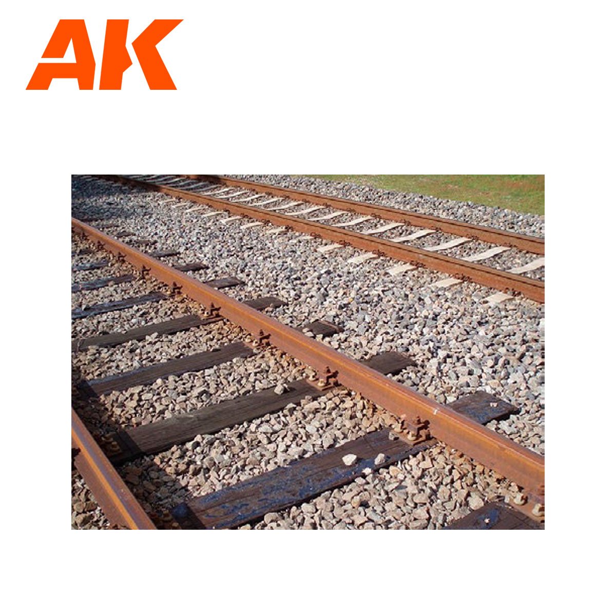 AK Interactive AK8256 SMALL RAILROAD BALLAST 100ml – immagine 3