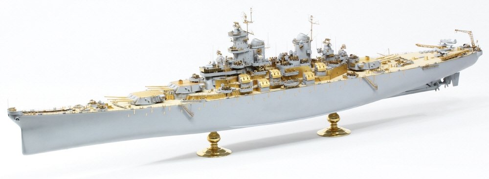 Pontos 37026FN USS BB-63 Missouri 1945 Advanced Detail Up Set (Teak tone stained wooden deck) 1/350 – immagine 2