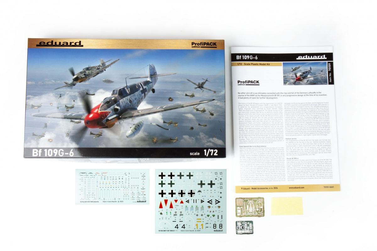 Eduard 70159 Bf 109G-6 Édition ProfiPACK 1/72 – image 2