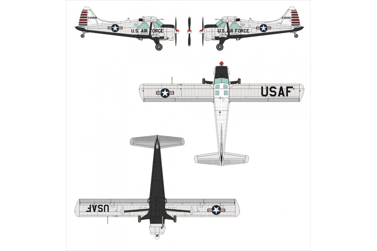 Dora Wings 48059 L-20A/U-6A Beaver 1/48 – Bild 5