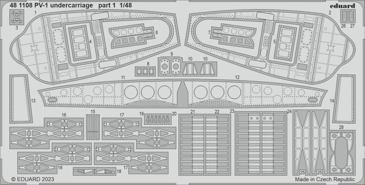 Eduard BIG49377 PV-1 PART II ACADEMY 1/48 – immagine 4