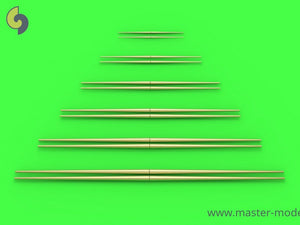 Master SM-700-045 Set of universal yardarms No1 (lengths = 5, 7.5, 10, 12.5, 15, 17.5mm - 2pcs of each) 1/700 – zdjęcie 2