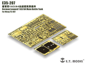 ET Model E35-207 German Leopard 1 A3/A4 Main Battle Tank (For Meng TS-007) (1/35)