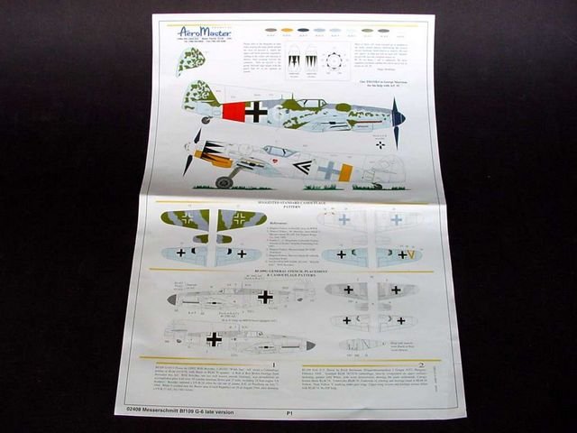 Trumpeter 02408 Messerschmitt Bf109 G-6 late version 1/24 – zdjęcie 2