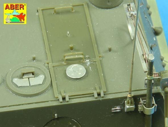 Aber 48043 STURMTIGER (38 cm RW61 Assault mortar) Vol.1 AFV 1/48 – immagine 9