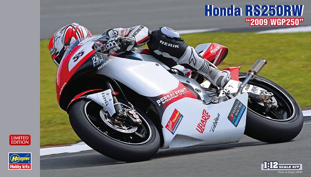 Hasegawa 21742 Honda RS250RW &amp;quot;2009 WGP250&amp;quot; 1/12