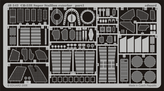 Eduard 48542 CH-53E exterior 1/48 (ACADEMY MINICRAFT, MRC) – immagine 2