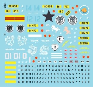 Star Decals 35-C1251 Vietnam 1 1/35 – zdjęcie 3
