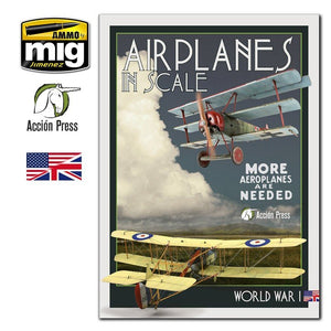 Ammo of Mig EURO0027 Airplanes in Scale - Vol III - World War I (English)