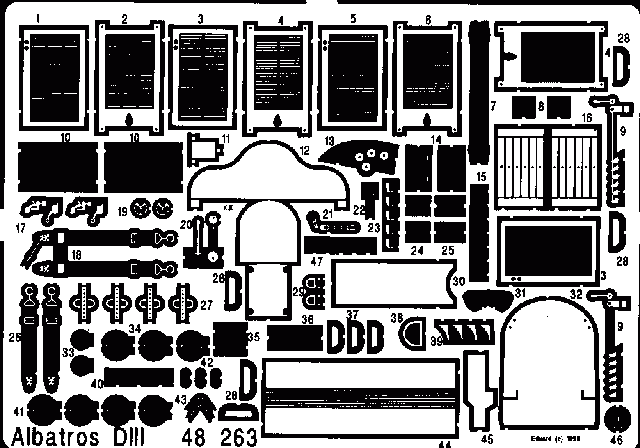 Eduard 48263 Albatros D. III 1/48 (EDUARD)