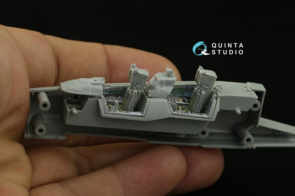 Quinta Studio QD72031 F-14D 3D-Printed &amp;amp; coloured Interior on decal paper (GWH) 1/72 – immagine 7