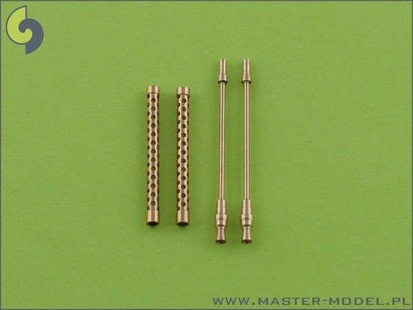 Master AM-32-002 German aircraft machine gun MG-17 barrels (2pcs) 1/32