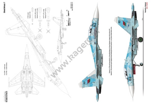 Kagero 7083 The Sukhoi Su-27/Su-33 EN/PL – immagine 4