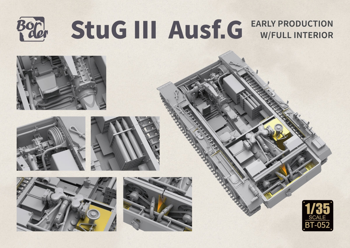 Border Model BT-052 StuG III Ausf. G Early Production Version 1/35 – zdjęcie 2