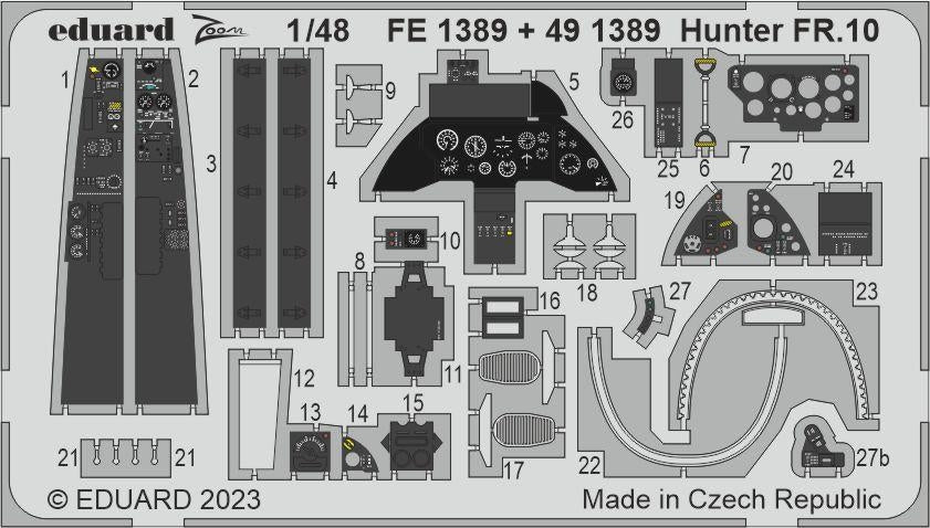 Eduard 491389 Hunter FR.10 Airfix 1/48 – imagen 2