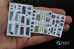 Quinta Studio QD48180 F-14D 3D-Printed &amp;amp; coloured Interior on decal paper (Hasegawa) 1/48 – immagine 7