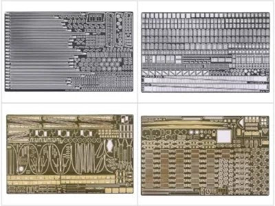 I Love Kit 66600 Titanic Detail Up Set Trumpeter 03719 1/200 – immagine 5