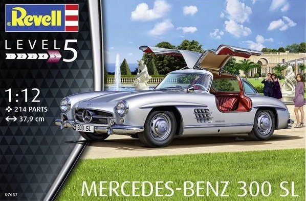 Revell 07657 Mercedes-Benz 300 SL 1/12 – Bild 2