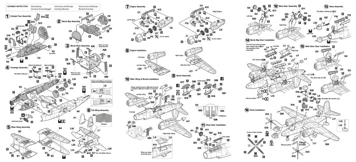Hobby 2000 72057 B-26B/C Marauder (HASEGAWA + CARTOGRAPHIE + MASQUES) 1/72 – image 3