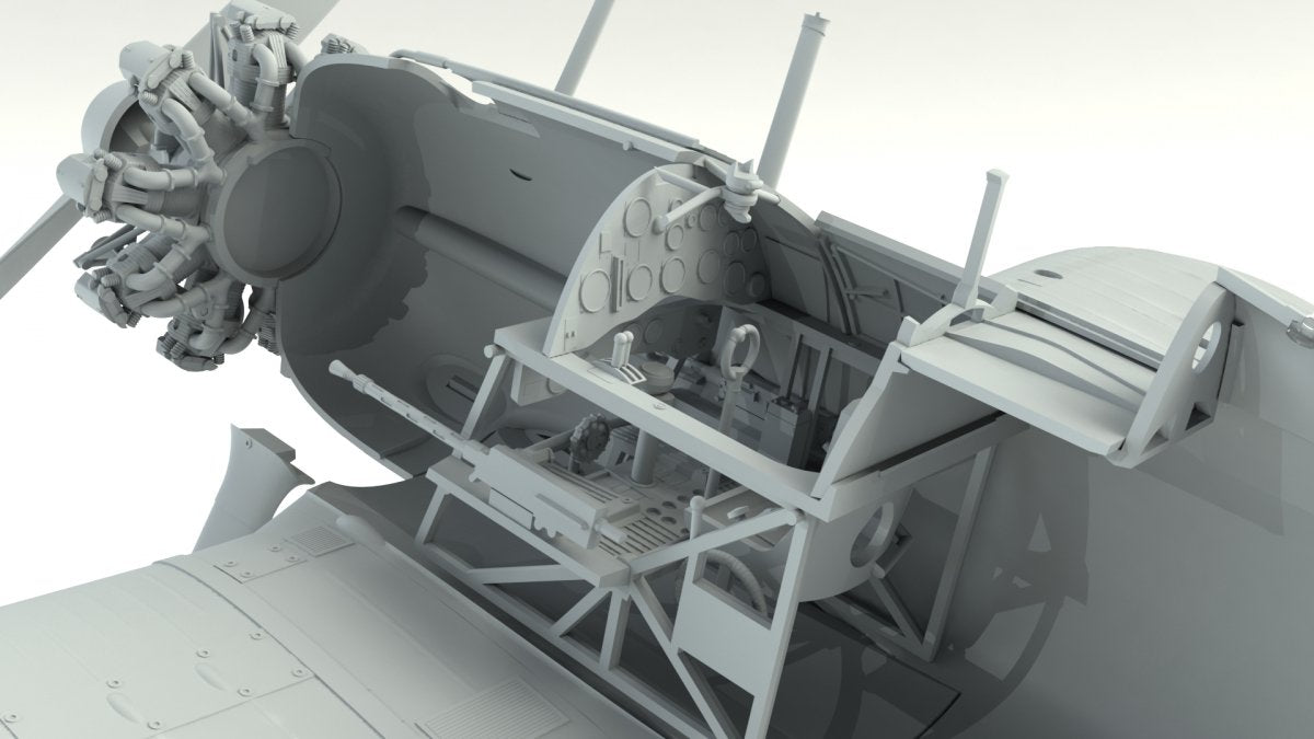 ICM 32040 Gloster Gladiator Mk.I, WWII British Fighter 1/32 – Bild 11