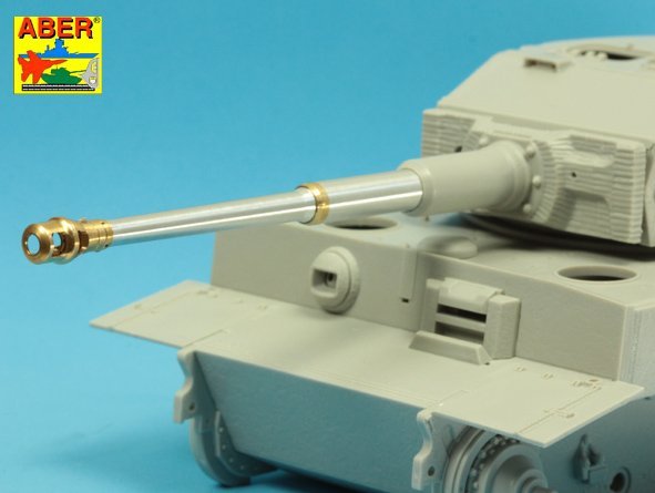 Aber 35L-238 KwK36/L56 88mm barrel for German lateTiger I 1/35 – imagen 6